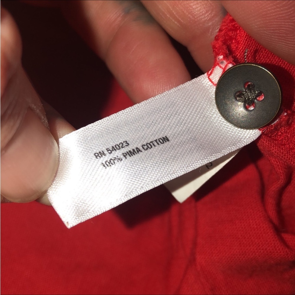 🎄Gap tie front long sleeve top - Picture 3 of 5